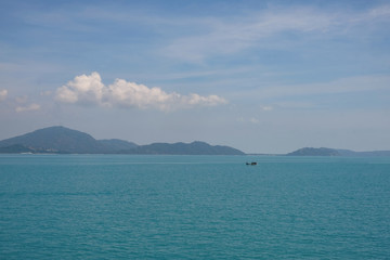 Seascape of gulf of Thailand