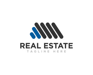Real Estate Logo Icon Design Vector