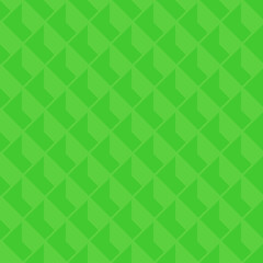 seamless op art vector pattern of green blocks.