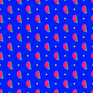 pop art background of half circles.