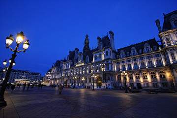 Fototapeta premium パリ市庁舎