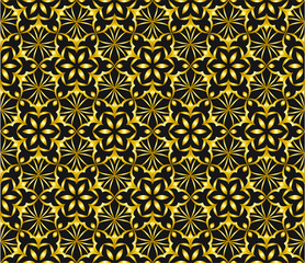 Abstract background ornament illustration. Vector textile print for bed linen, jacket, package design, fabric and fashion concepts. Seamless pattern with flowers