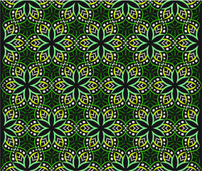 Abstract background ornament illustration. Vector textile print for bed linen, jacket, package design, fabric and fashion concepts. Seamless pattern with flowers