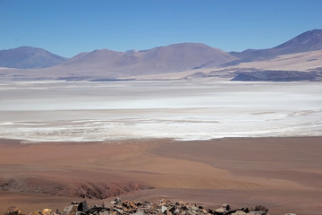 Fototapeta na wymiar Salar de Arizaro at the Puna de Atacama, Argentina