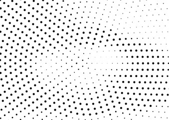 Naklejka premium Abstract halftone dotted background. Futuristic grunge pattern, dot and circles. Vector modern optical pop art texture for posters, sites, business cards, cover, postcards, labels, stickers layout.