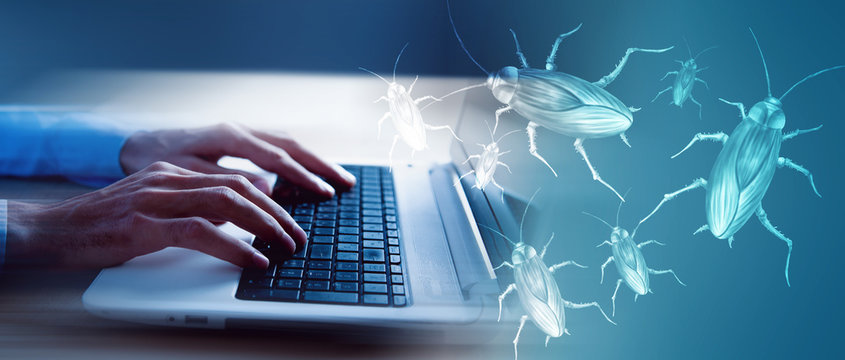 harmful programs Computer virus icon