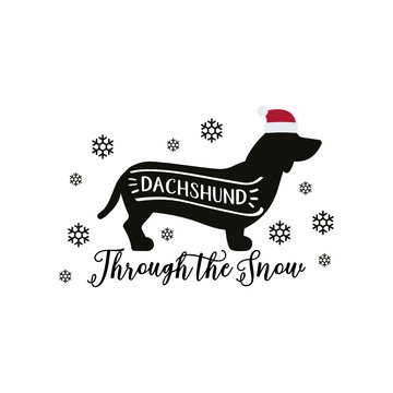 Free Free 234 Dachshund Through The Snow Svg Free SVG PNG EPS DXF File