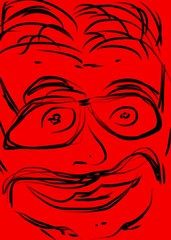 abstract background with flowers