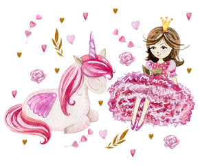 Magic cute unicorn © Tapilipa