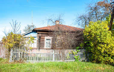 old house in village