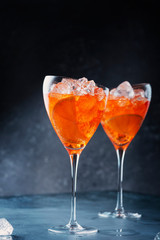 Italian aperitif Aperol Spriz