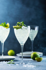 Summer cocktail mojito