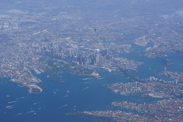 Sydney from the plane