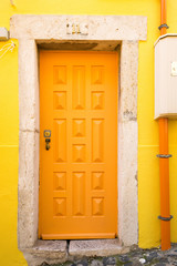 Door detail in Lisbon