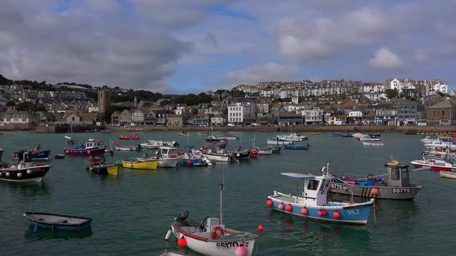 St Ives Cornwall holiday vacation England UK 4K
