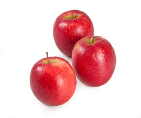 pink lady apple isolated on white background Mela Pink Lady