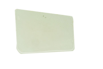  mother of pearl cut out on white background 