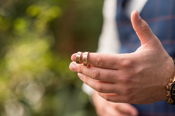 hand with cigarette