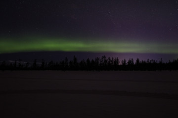 Northern Lights over Lappland