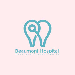Hospital Branding Demo Logo Design Templete 