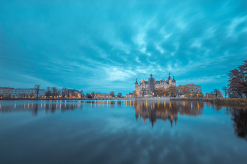Fototapeta premium Schweriner Schloss