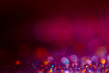 Decoration twinkle lights background, abstract sparkle backdrop with circles,modern design overlay...