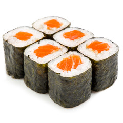 rolls on a white background for a restaurant menu54