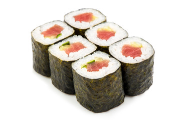 rolls on a white background for a restaurant menu52