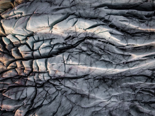 Vatnajökull glacier ice patterns
