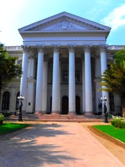 Obraz premium South America, Chile, city of Santiago de Chile, palace of the governement