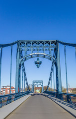 Historic Kaiser Wilhelm bridge in Wilhelmshaven, Germany