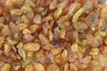 background of raisins