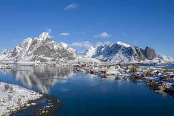 Fototapeta na wymiar Norway beauty of Lofoten