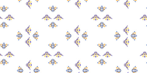 Seamless abstract pattern. Geometric embroidery. Folk ornament. Tribal vector texture.