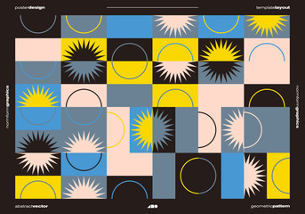 Brutalism Design Vector Cover Mockup