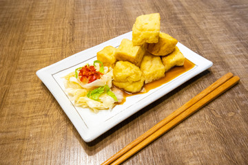 The famous food of Taiwan