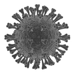3d rendered coronavirus