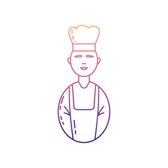avatar baker nolan icon. Simple thin line, outline vector of Avatars icons for ui and ux, website or mobile application