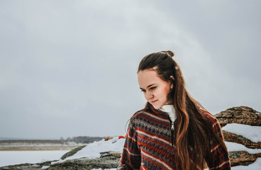 portrait of young woman