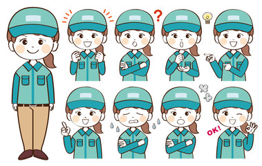 女性、配達員、まとめ