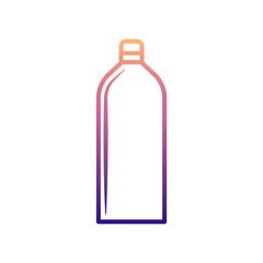 bottle of alcohol nolan icon. Simple thin line, outline vector of BOTTLE icons for ui and ux, website or mobile application