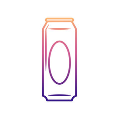 can nolan icon. Simple thin line, outline vector of BOTTLE icons for ui and ux, website or mobile application