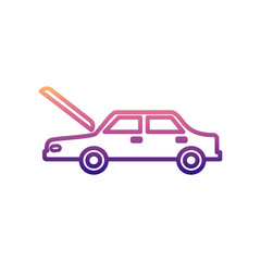 car problem nolan icon. Simple thin line, outline vector of Cars service and repair parts icons for ui and ux, website or mobile application