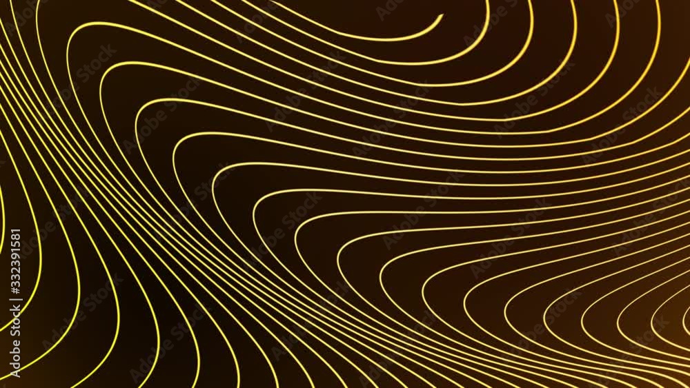 Sticker 4k. wave lines. abstract background. line pattern. wavy texture. motion graphics.