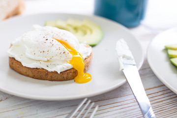 Perfect poached eggs 