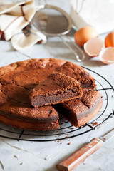 Sweet Homemade Chocolate Cake
