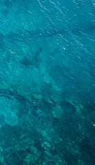 Aerial view of the sea surface