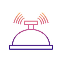 hotel call nolan icon. Simple thin line, outline vector of hotel icons for ui and ux, website or mobile application