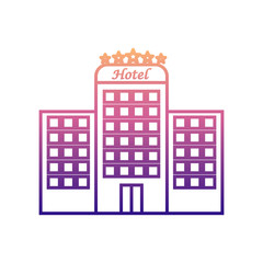 5 star hotel nolan icon. Simple thin line, outline vector of hotel icons for ui and ux, website or mobile application