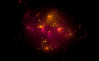 Star field background . Starry outer space background texture . Colorful Starry Night Sky Outer...